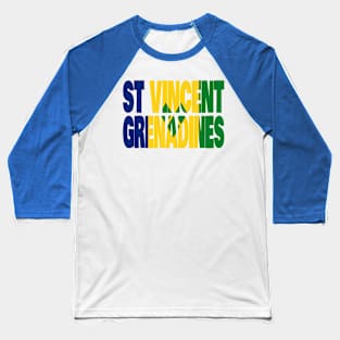 St Vincent & Grenadines Baseball T-Shirt